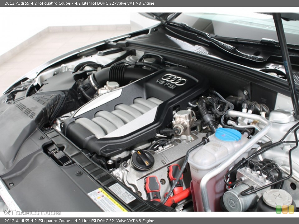 4.2 Liter FSI DOHC 32-Valve VVT V8 Engine for the 2012 Audi S5 #79690189