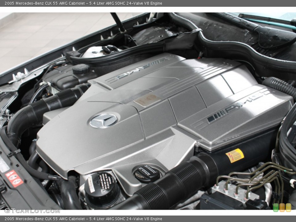 5.4 Liter AMG SOHC 24-Valve V8 Engine for the 2005 Mercedes-Benz CLK #79690840