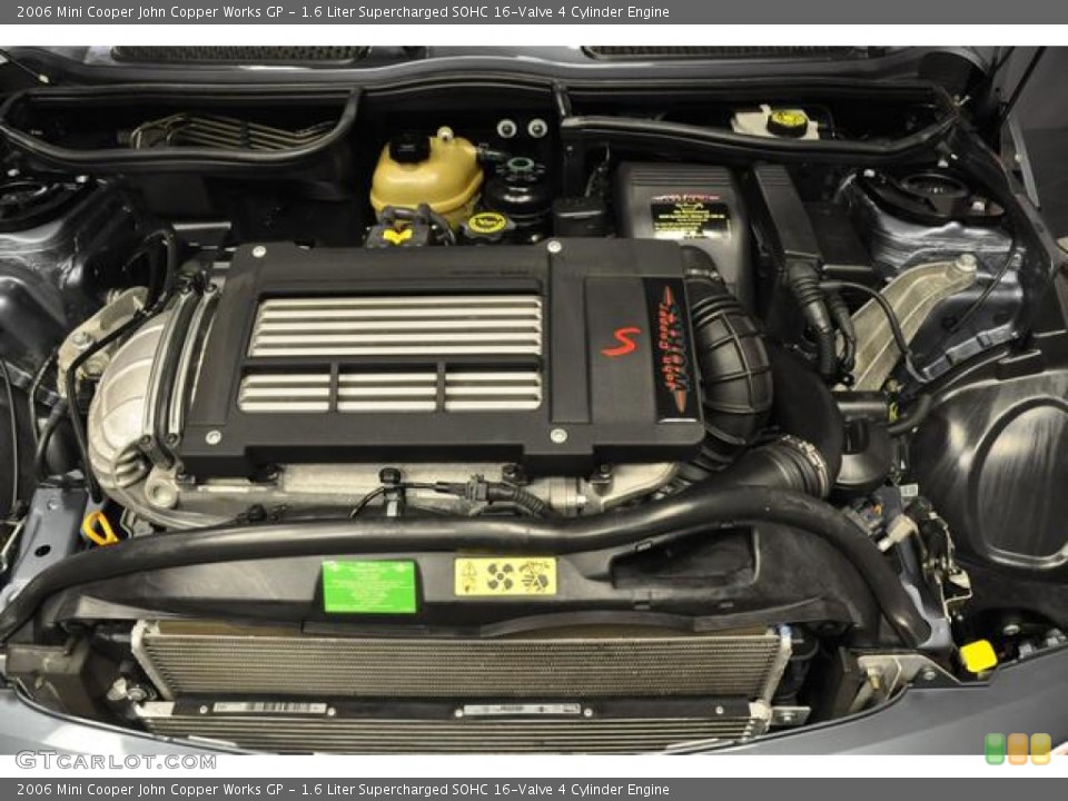 1.6 Liter Supercharged SOHC 16-Valve 4 Cylinder 2006 Mini Cooper Engine