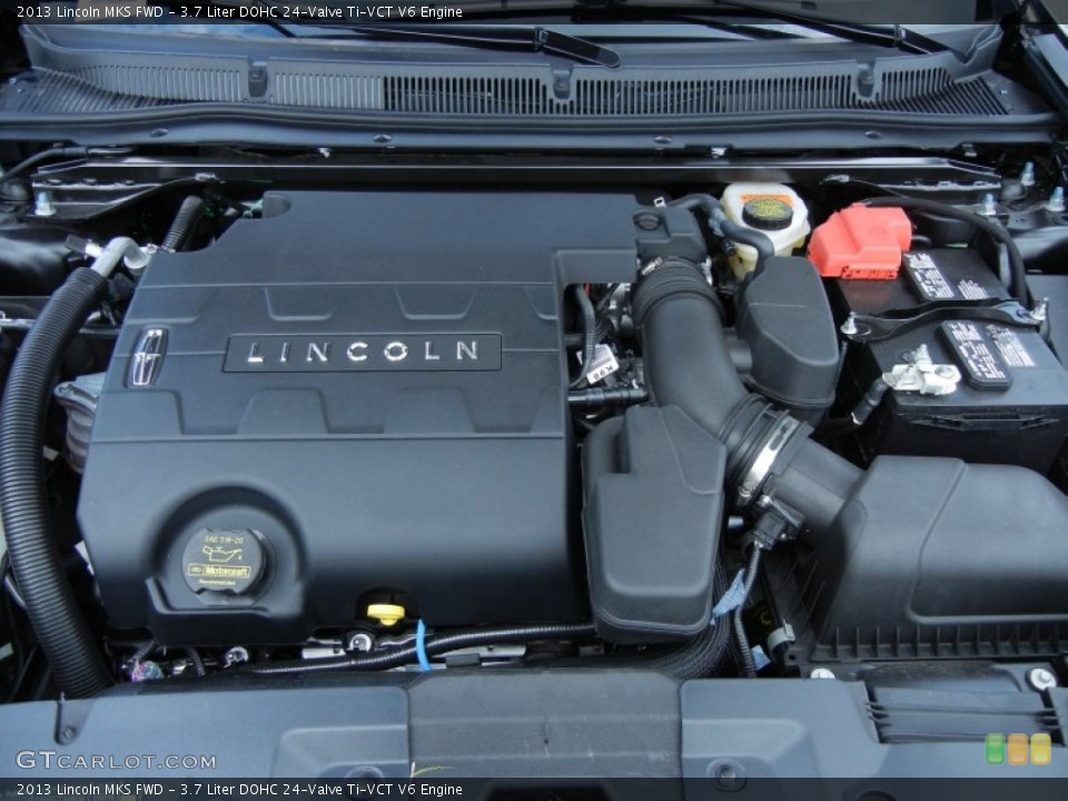 3.7 Liter DOHC 24-Valve Ti-VCT V6 Engine for the 2013 Lincoln MKS #79703815
