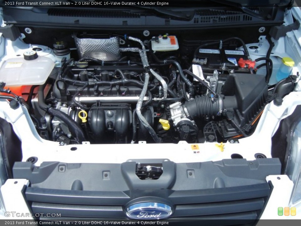 2.0 Liter DOHC 16-Valve Duratec 4 Cylinder Engine for the 2013 Ford Transit Connect #79705957