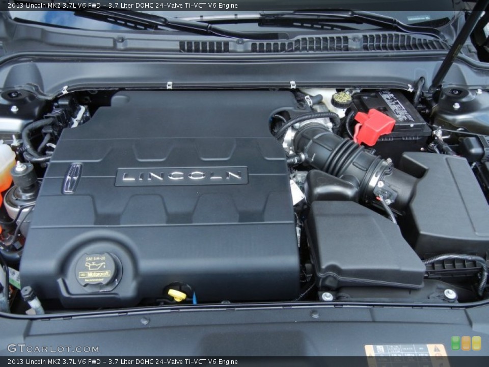 3.7 Liter DOHC 24-Valve Ti-VCT V6 Engine for the 2013 Lincoln MKZ #79706499