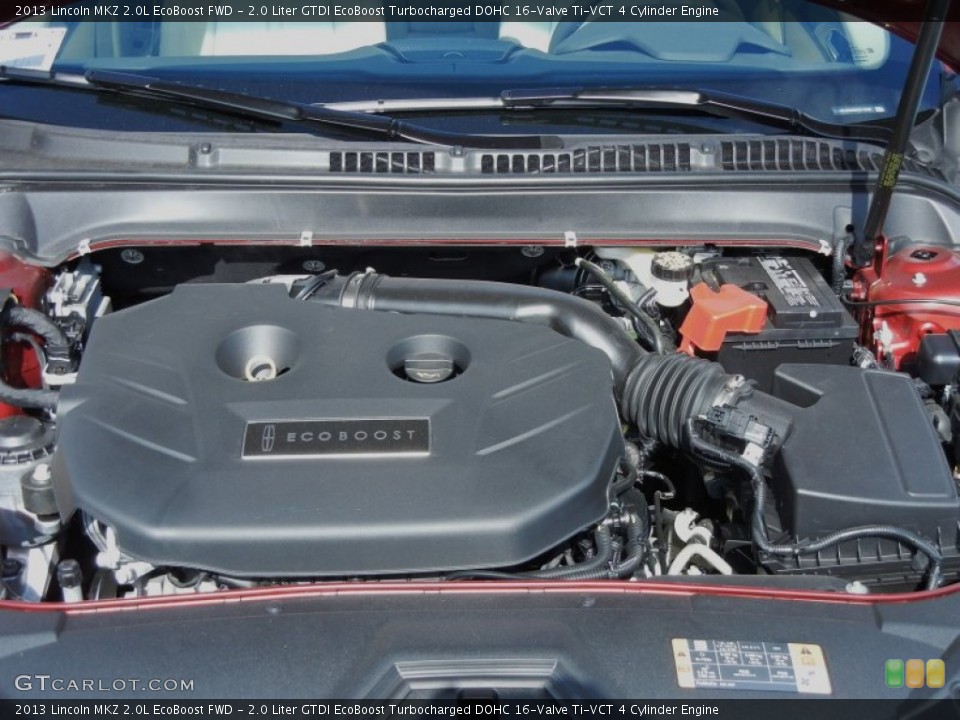 2.0 Liter GTDI EcoBoost Turbocharged DOHC 16-Valve Ti-VCT 4 Cylinder Engine for the 2013 Lincoln MKZ #79706672