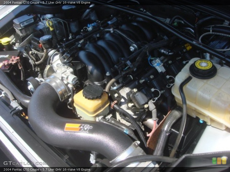 5.7 Liter OHV 16-Valve V8 Engine for the 2004 Pontiac GTO #79711638