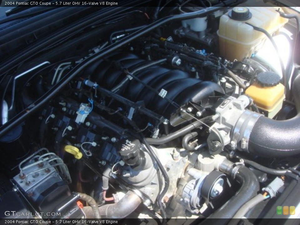 5.7 Liter OHV 16-Valve V8 Engine for the 2004 Pontiac GTO #79711645