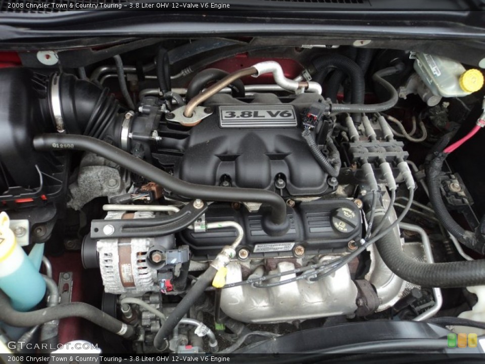 3.8 Liter OHV 12-Valve V6 Engine for the 2008 Chrysler Town & Country #79723508