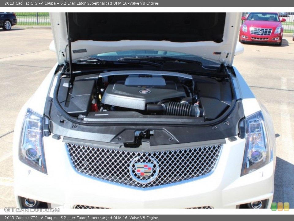 6.2 Liter Eaton Supercharged OHV 16-Valve V8 2013 Cadillac CTS Engine