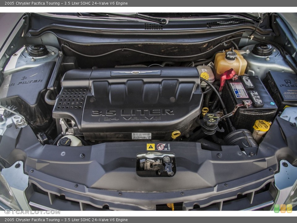 3.5 Liter SOHC 24-Valve V6 Engine for the 2005 Chrysler Pacifica #79735966