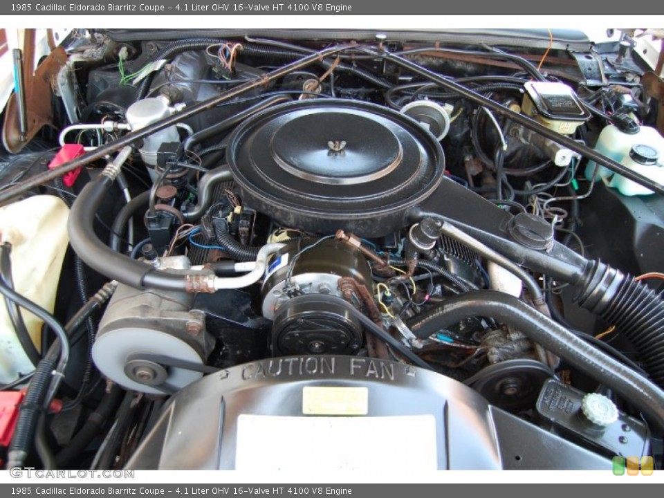 4.1 Liter OHV 16-Valve HT 4100 V8 Engine for the 1985 Cadillac Eldorado #79736230