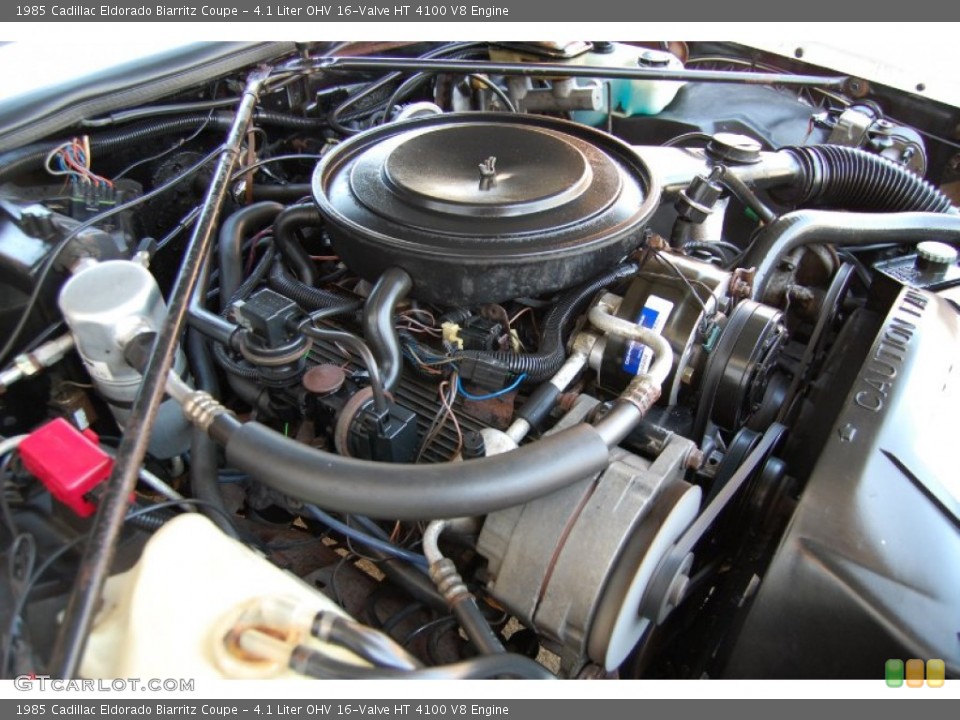 4.1 Liter OHV 16-Valve HT 4100 V8 Engine for the 1985 Cadillac Eldorado #79736279