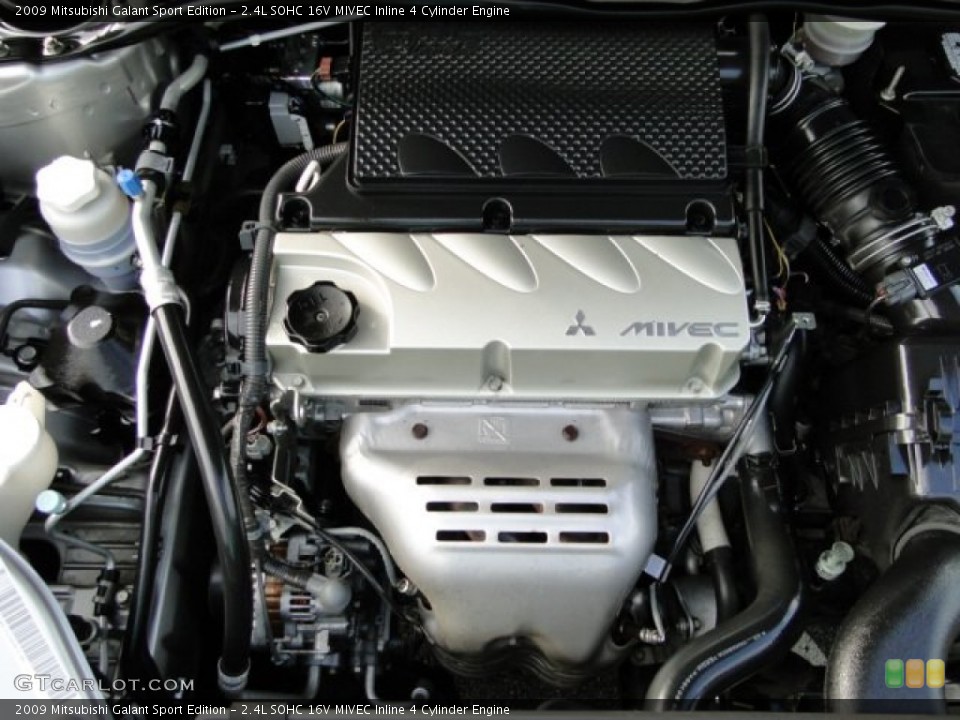 2.4L SOHC 16V MIVEC Inline 4 Cylinder Engine for the 2009 Mitsubishi Galant #79742266