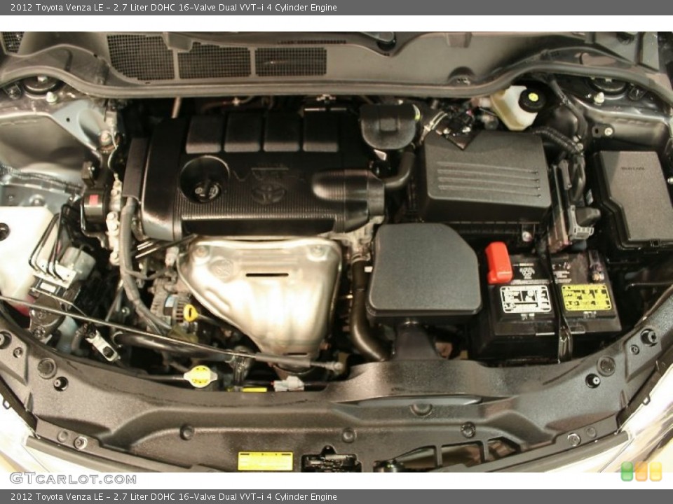 2.7 Liter DOHC 16-Valve Dual VVT-i 4 Cylinder Engine for the 2012 Toyota Venza #79744711