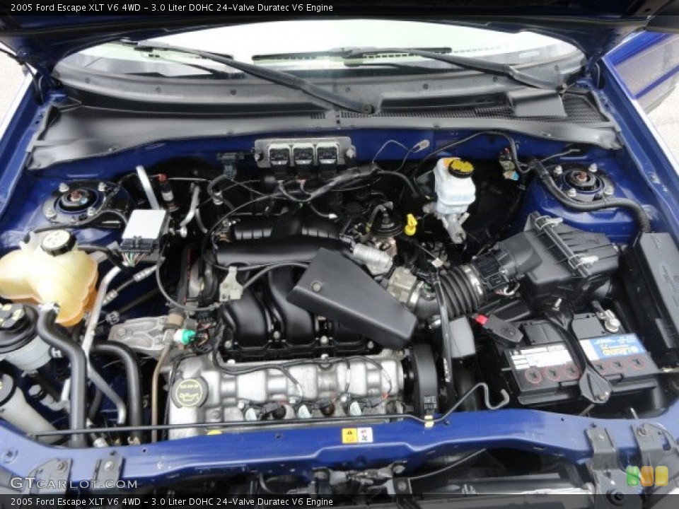 3.0 Liter DOHC 24-Valve Duratec V6 Engine for the 2005 Ford Escape #79748023