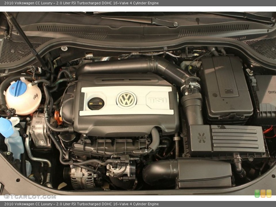 2.0 Liter FSI Turbocharged DOHC 16-Valve 4 Cylinder Engine for the 2010 Volkswagen CC #79749205