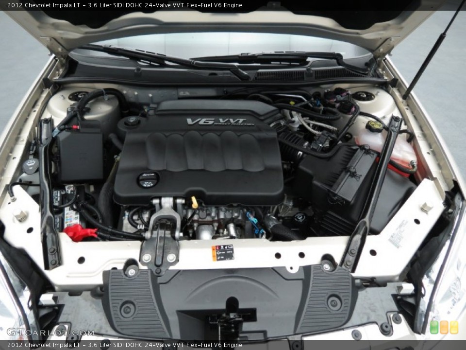 3.6 Liter SIDI DOHC 24-Valve VVT Flex-Fuel V6 Engine for the 2012 Chevrolet Impala #79750341