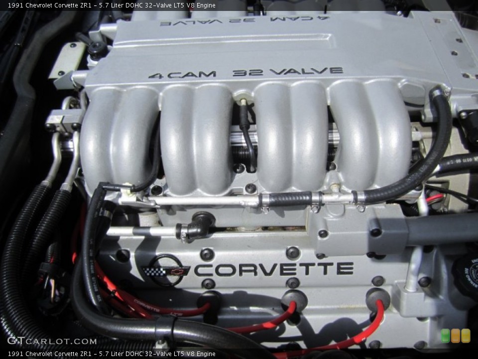 5.7 Liter DOHC 32-Valve LT5 V8 Engine for the 1991 Chevrolet Corvette #79759833