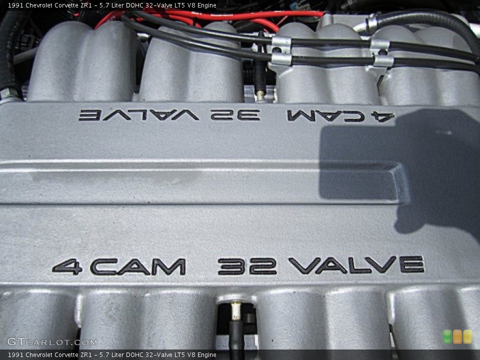 5.7 Liter DOHC 32-Valve LT5 V8 Engine for the 1991 Chevrolet Corvette #79759860