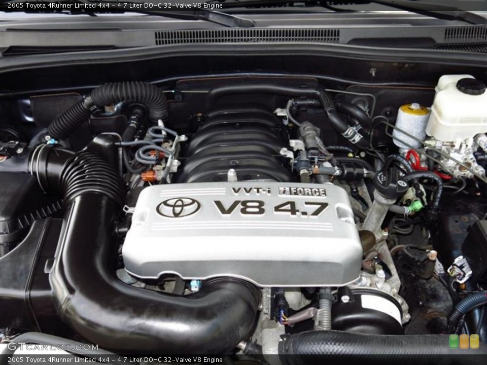 4.7 Liter DOHC 32-Valve V8 Engine for the 2005 Toyota 4Runner #79760742