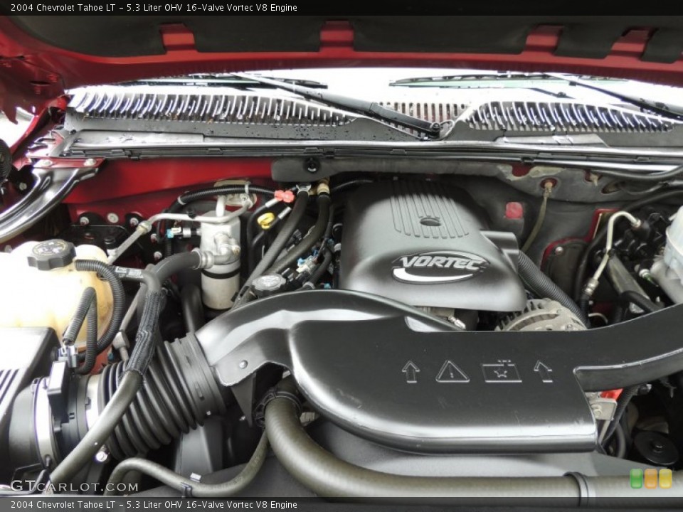 5.3 Liter OHV 16-Valve Vortec V8 2004 Chevrolet Tahoe Engine