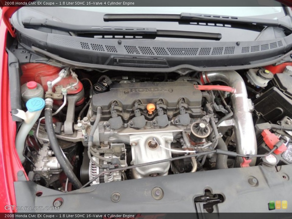 1.8 Liter SOHC 16-Valve 4 Cylinder Engine for the 2008 Honda Civic #79764910