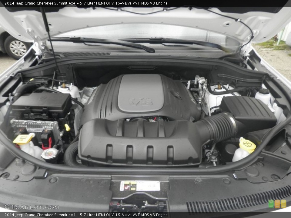 5.7 Liter HEMI OHV 16Valve VVT MDS V8 Engine for the 2014