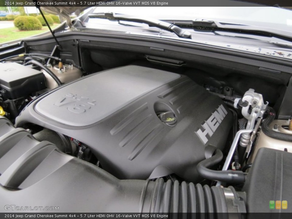 5.7 Liter HEMI OHV 16-Valve VVT MDS V8 Engine for the 2014 Jeep Grand Cherokee #79781824