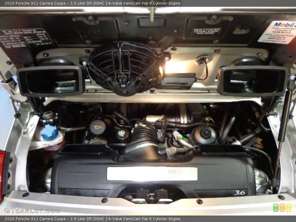 3.6 Liter DFI DOHC 24-Valve VarioCam Flat 6 Cylinder Engine for the 2010 Porsche 911 #79783378