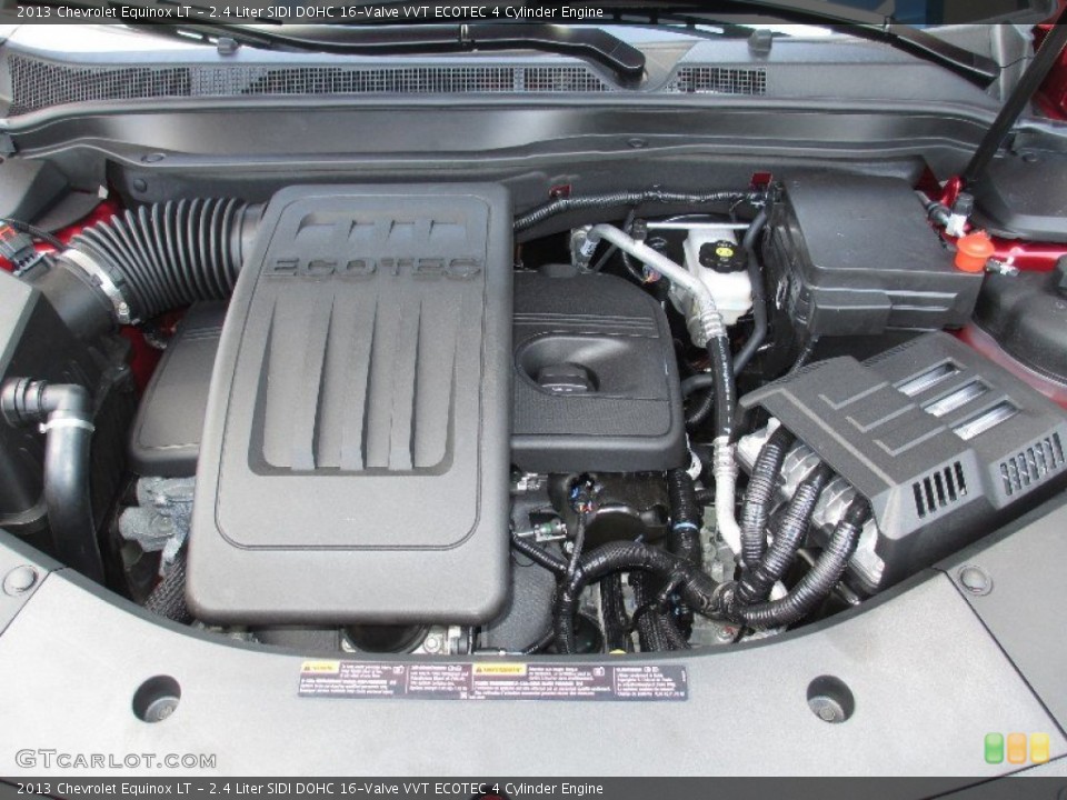 2.4 Liter SIDI DOHC 16-Valve VVT ECOTEC 4 Cylinder Engine for the 2013 Chevrolet Equinox #79784095