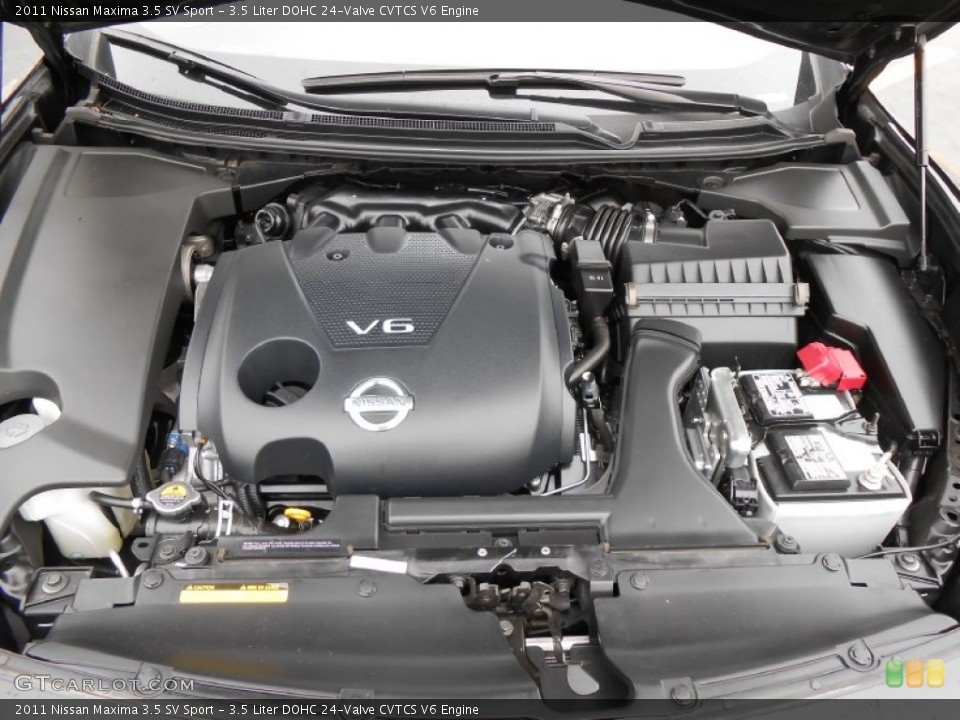 3.5 Liter DOHC 24-Valve CVTCS V6 Engine for the 2011 Nissan Maxima #79802377
