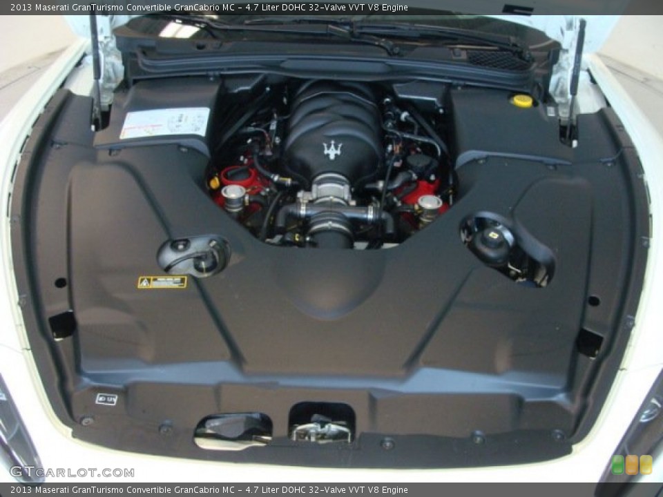 4.7 Liter DOHC 32-Valve VVT V8 Engine for the 2013 Maserati GranTurismo Convertible #79804409
