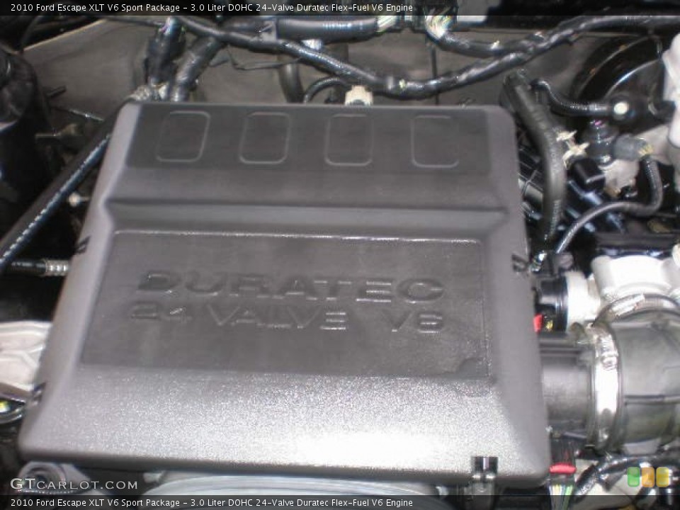 3.0 Liter DOHC 24-Valve Duratec Flex-Fuel V6 Engine for the 2010 Ford Escape #79820932