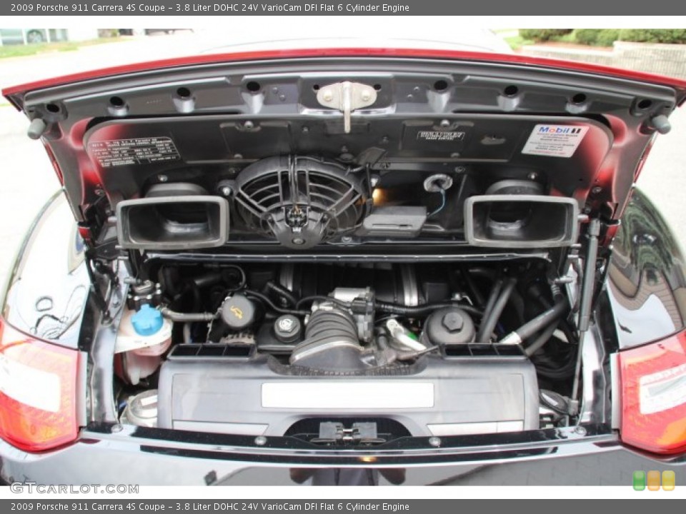 3.8 Liter DOHC 24V VarioCam DFI Flat 6 Cylinder Engine for the 2009 Porsche 911 #79834459