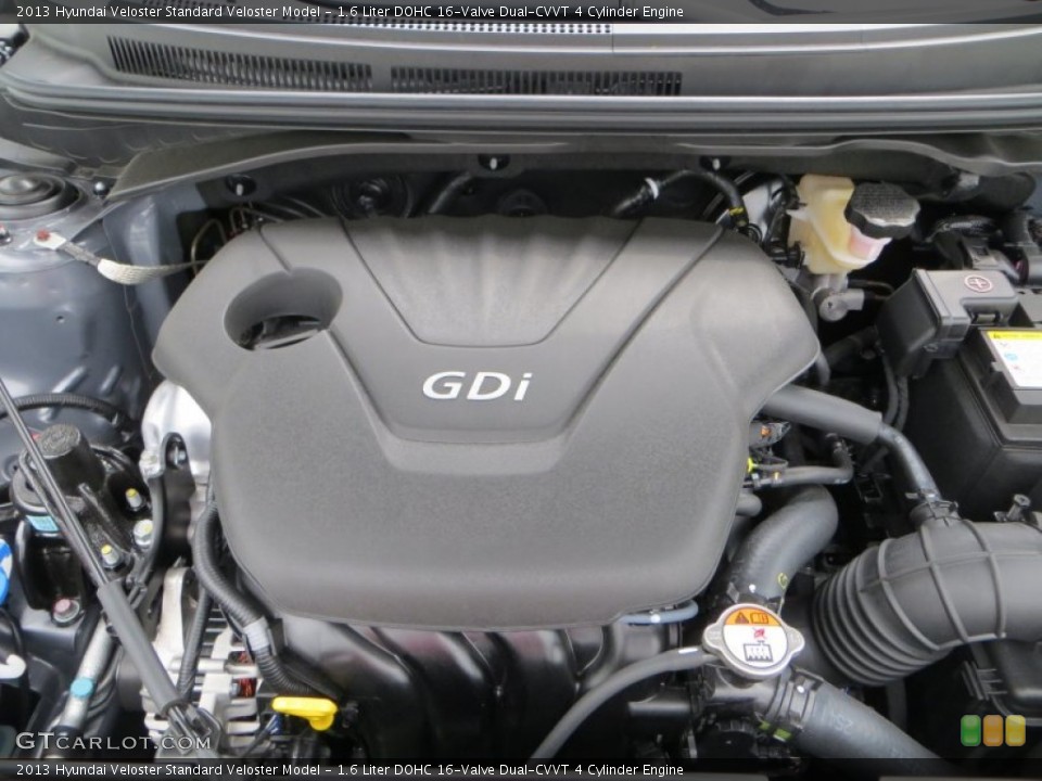 1.6 Liter DOHC 16-Valve Dual-CVVT 4 Cylinder Engine for the 2013 Hyundai Veloster #79835734