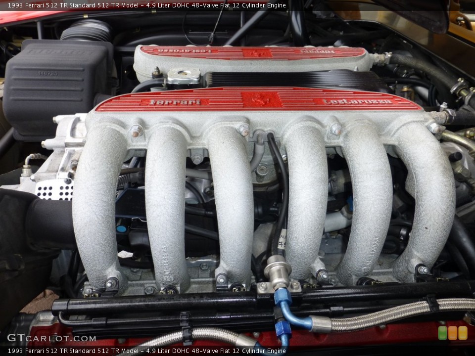 4.9 Liter DOHC 48-Valve Flat 12 Cylinder Engine for the 1993 Ferrari 512 TR #79838719
