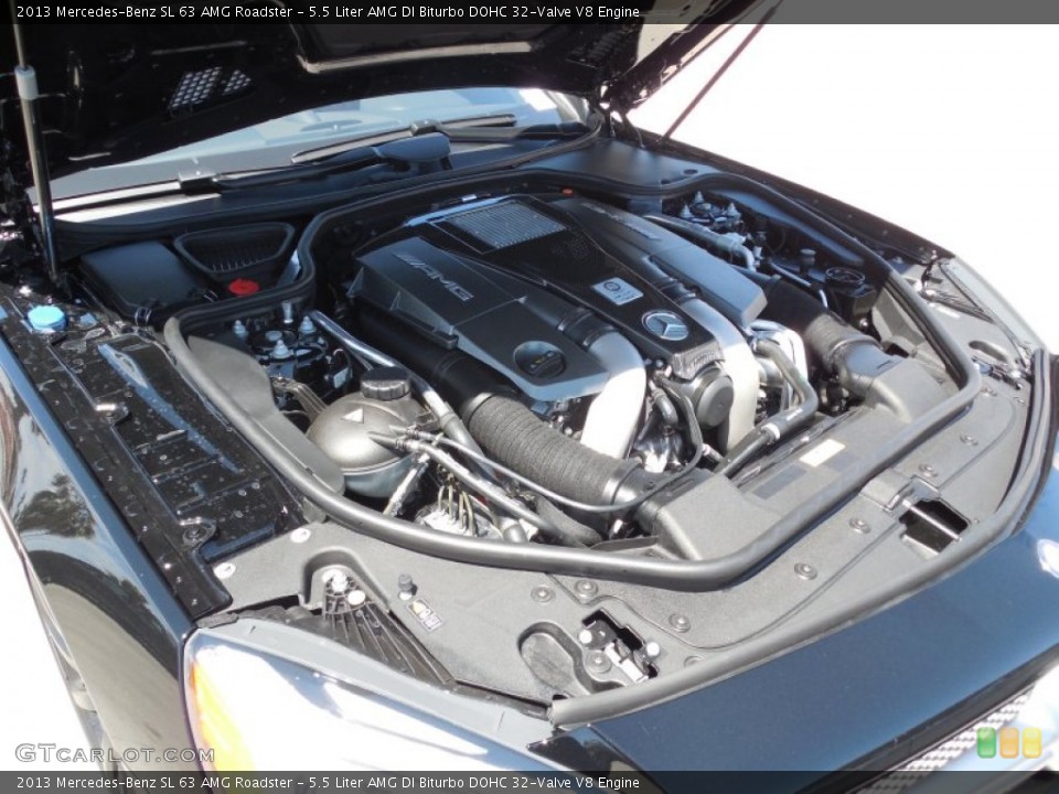 5.5 Liter AMG DI Biturbo DOHC 32-Valve V8 Engine for the 2013 Mercedes-Benz SL #79842226