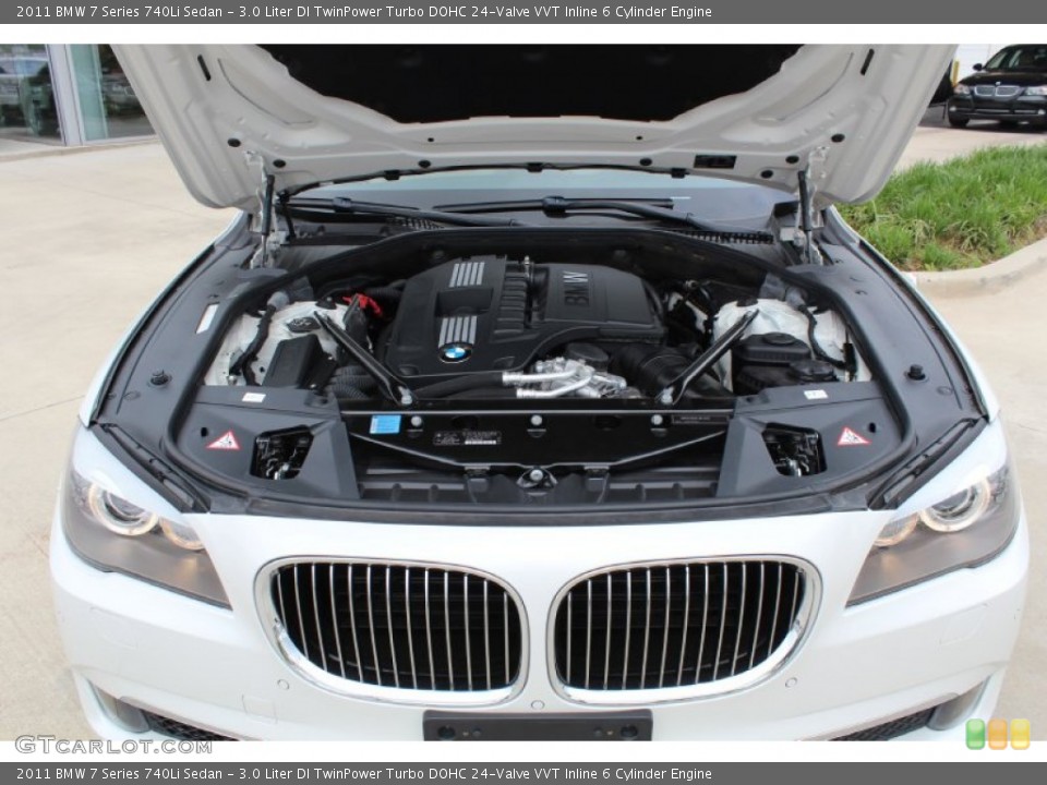 3.0 Liter DI TwinPower Turbo DOHC 24-Valve VVT Inline 6 Cylinder Engine for the 2011 BMW 7 Series #79845367