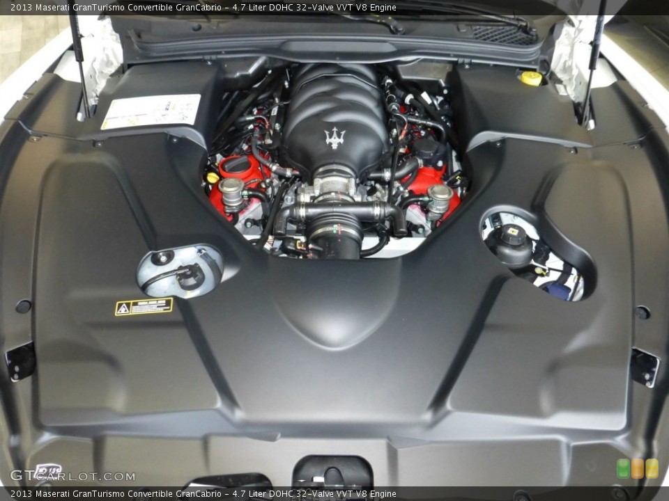 4.7 Liter DOHC 32-Valve VVT V8 Engine for the 2013 Maserati GranTurismo Convertible #79851883