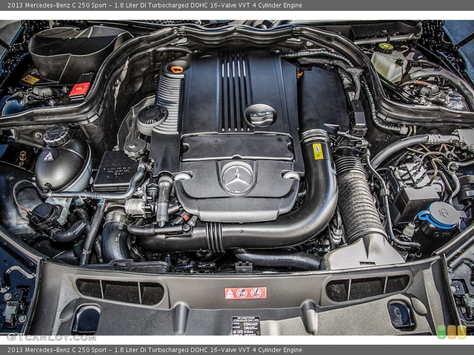 1.8 Liter DI Turbocharged DOHC 16-Valve VVT 4 Cylinder Engine for the 2013 Mercedes-Benz C #79854731