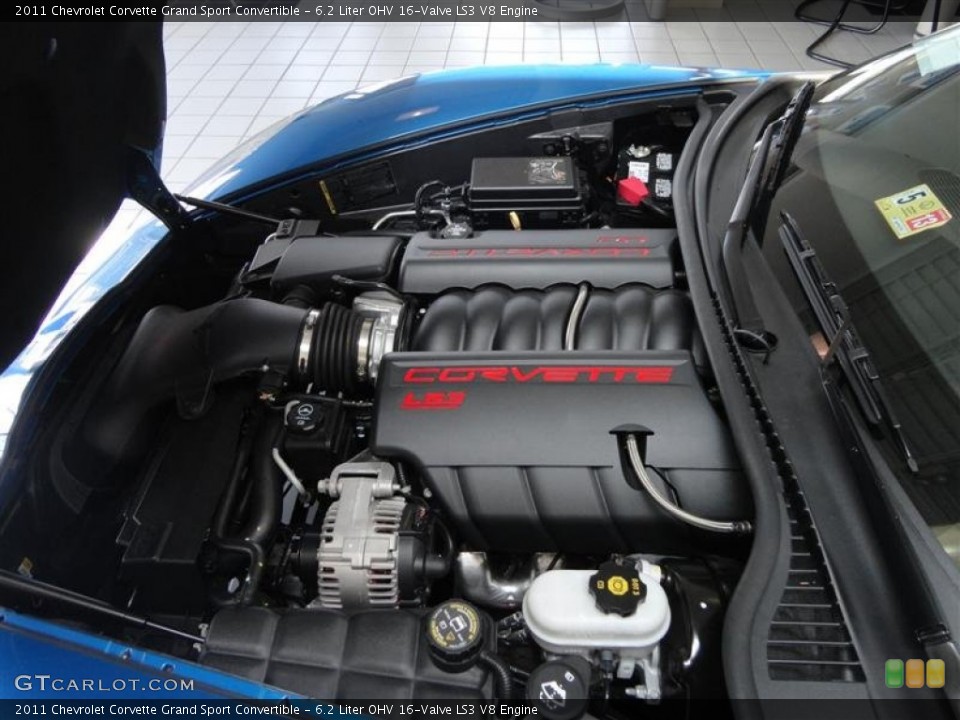 6.2 Liter OHV 16-Valve LS3 V8 Engine for the 2011 Chevrolet Corvette #79863910