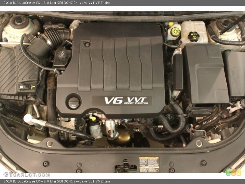 3.0 Liter SIDI DOHC 24-Valve VVT V6 Engine for the 2010 Buick LaCrosse #79866052