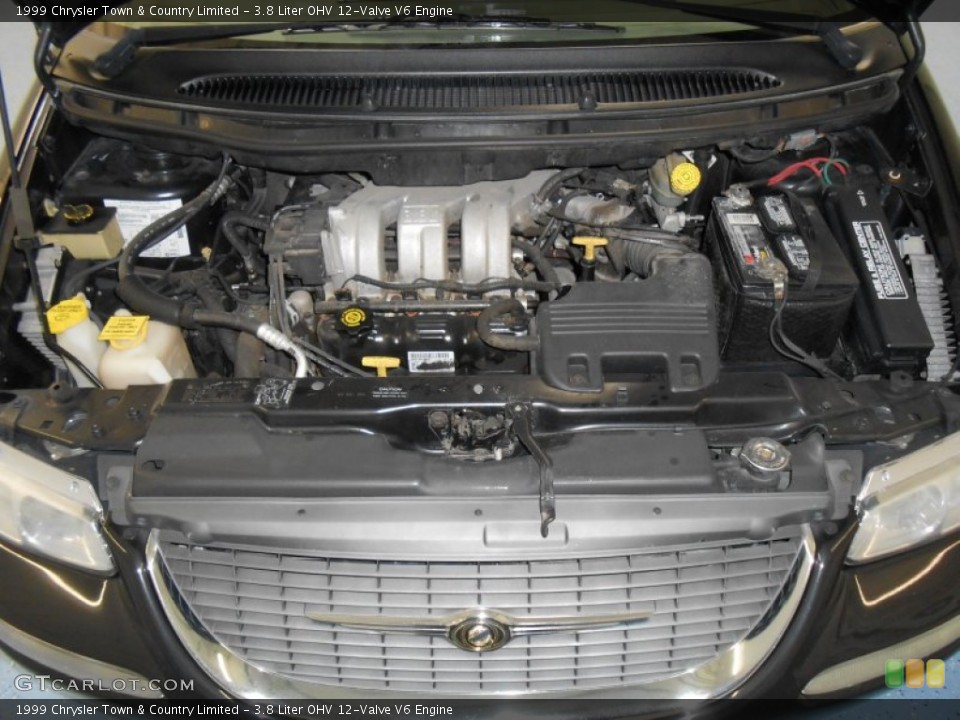 3.8 Liter OHV 12-Valve V6 Engine for the 1999 Chrysler Town & Country #79867084