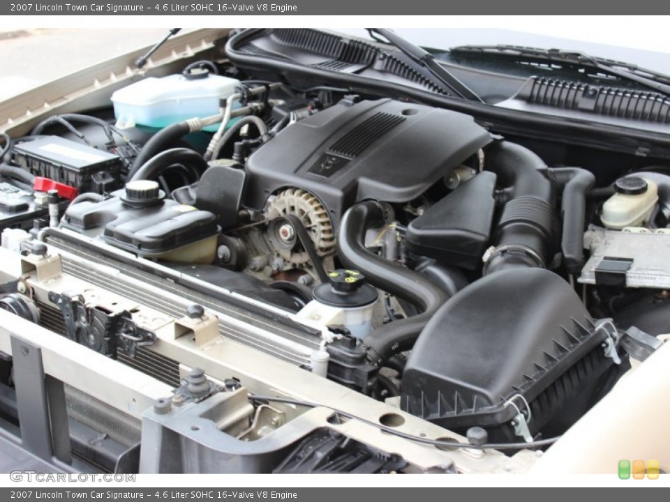 4.6 Liter SOHC 16-Valve V8 Engine for the 2007 Lincoln Town Car #79888128