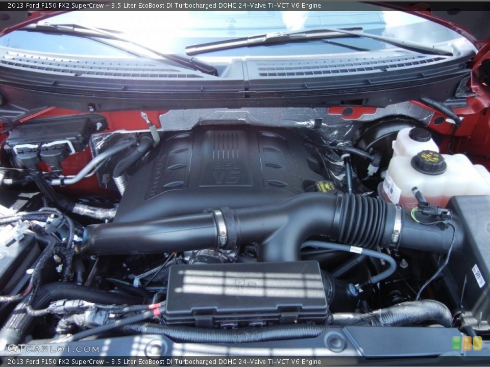 3.5 Liter EcoBoost DI Turbocharged DOHC 24-Valve Ti-VCT V6 Engine for the 2013 Ford F150 #79902480