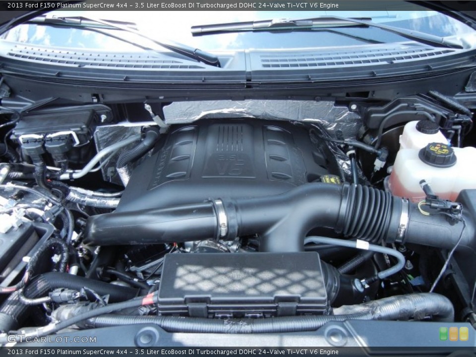 3.5 Liter EcoBoost DI Turbocharged DOHC 24-Valve Ti-VCT V6 Engine for the 2013 Ford F150 #79902777