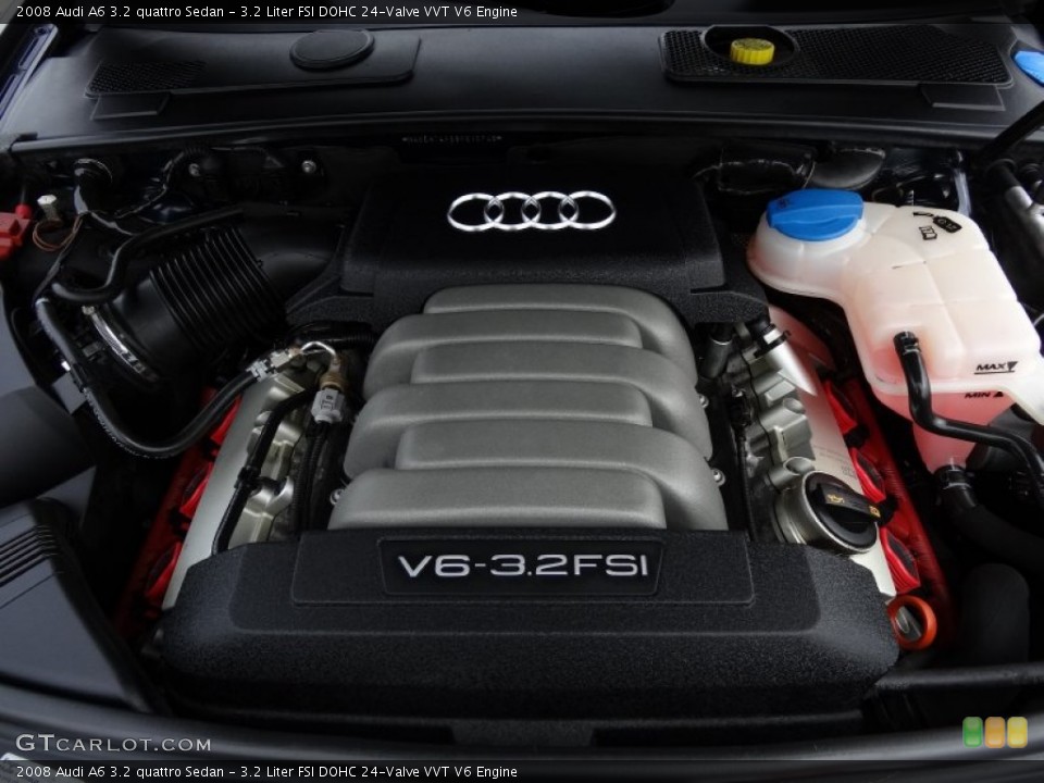 3.2 Liter FSI DOHC 24-Valve VVT V6 Engine for the 2008 Audi A6 #79909323