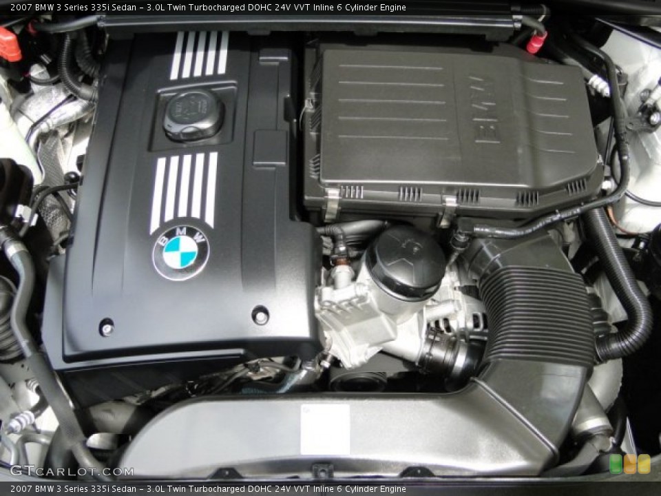 3.0L Twin Turbocharged DOHC 24V VVT Inline 6 Cylinder Engine for the 2007 BMW 3 Series #79910164