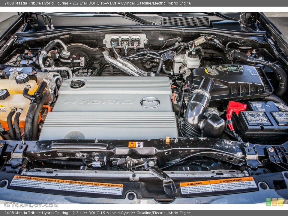 2.3 Liter DOHC 16-Valve 4 Cylinder Gasoline/Electric Hybrid 2008 Mazda Tribute Engine