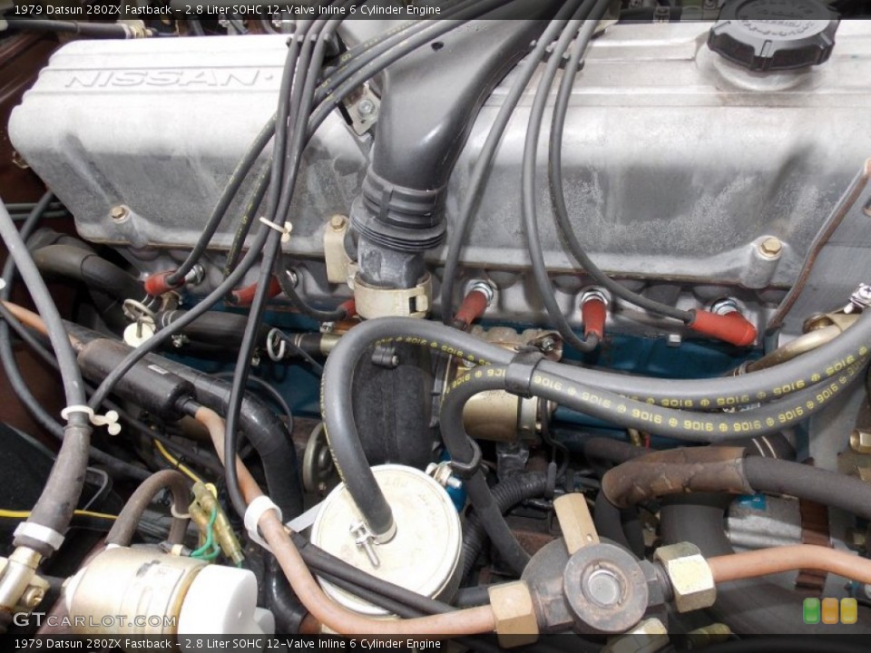 2.8 Liter SOHC 12-Valve Inline 6 Cylinder Engine for the 1979 Datsun 280ZX #79943902