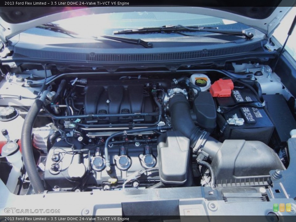 3.5 Liter DOHC 24-Valve Ti-VCT V6 Engine for the 2013 Ford Flex #79953947