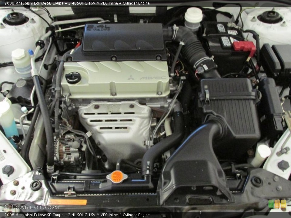 2.4L SOHC 16V MIVEC Inline 4 Cylinder Engine for the 2008 Mitsubishi Eclipse #79960796